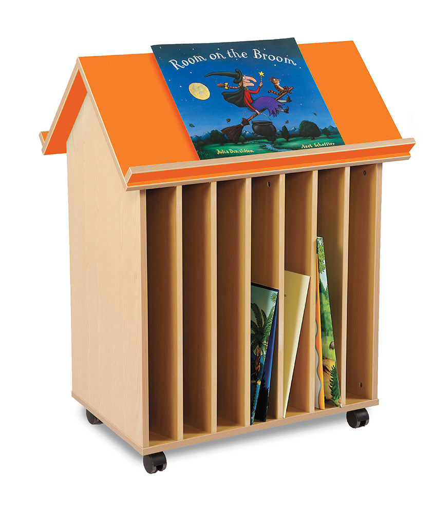 Bubblegum Big Book House, Bubblegum Big Book House,Big Book Holder,Classroom Storage Unit,Classroom Storage Unit,Classroom Cupboard,Classroom storage,classroom storage cupboard, Bubblegum Big Book House,The Bubblegum big book house incorporates 7 slots for storing children’s books in a fun and creative way. Designed for use in schools, pre-schools and nurseries. The Bubblegum big book storage unit can be situated in a school library or in a classroom reading corner. Constructed from 18mm MFC in modern Japan