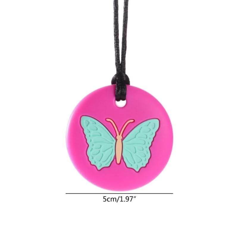 CHUIT Butterfly Sensory Chew, CHUIT Butterfly Sensory Chew,Munchables Butterfly Pendant,Munchables sensory chews, CHUIT Butterfly Sensory Chew,The CHUIT Butterfly Sensory Chew features an inset slightly textured butterfly design on the front-side and a textured heart on the reverse side for an added sensory experience. This exclusive CHUIT Butterfly Sensory Chew is suitable for mild-moderate chewers.Our silicone chewable tools can be beneficial for childrenThe CHUIT Butterfly Sensory Chew features an inset 