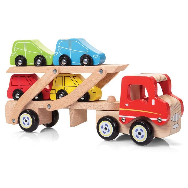 Car Transporter, Wooden Car Transporter toy,childrens wooden toys,children's imaginative play ideas, Car Transporter,Revolutionize playtime and spark imaginative adventures on the road with our Wooden Truck with Car Transporting Trailer and Four Toy Cars set. Built with meticulous craftsmanship, this multi-functional set embodies a classic yet timeless design that both children and parents will love. Immerse your little one in endles,Car TransporterRevolutionize playtime and spark imaginative adventures on 