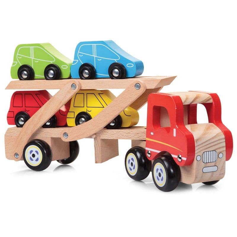 Car Transporter, Wooden Car Transporter toy,childrens wooden toys,children's imaginative play ideas, Car Transporter,Revolutionize playtime and spark imaginative adventures on the road with our Wooden Truck with Car Transporting Trailer and Four Toy Cars set. Built with meticulous craftsmanship, this multi-functional set embodies a classic yet timeless design that both children and parents will love. Immerse your little one in endles,Car TransporterRevolutionize playtime and spark imaginative adventures on 