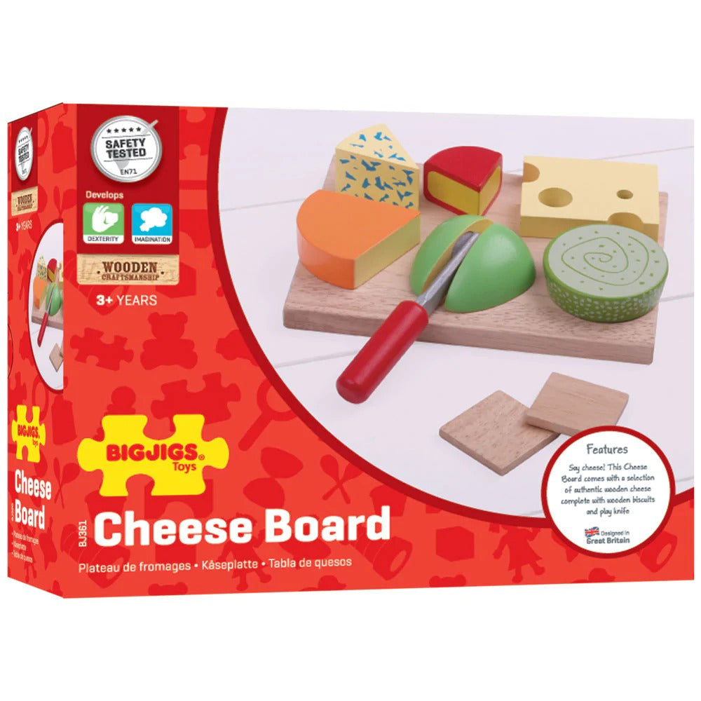 Cheese Board Set, Cheese Board Set,pretend play kitchen toys,kitchen toys,pretend play household,children's imaginative play ideas, Cheese Board Set,Cheese Board Set Introduce your little one to the joy of role play and healthy eating with the delightful Cheese Board Set! This wooden play set features a charming selection of brightly coloured wooden cheeses, ready to be sliced and served. Ideal for encouraging imaginative play, this set includes everything children,Cheese Board SetCheese Board Set Introduce