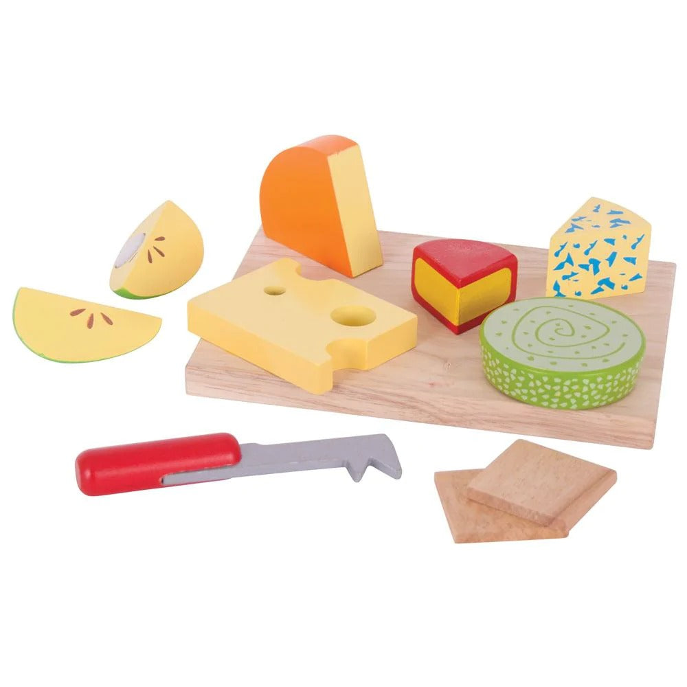 Cheese Board Set, Cheese Board Set,pretend play kitchen toys,kitchen toys,pretend play household,children's imaginative play ideas, Cheese Board Set,Cheese Board Set Introduce your little one to the joy of role play and healthy eating with the delightful Cheese Board Set! This wooden play set features a charming selection of brightly coloured wooden cheeses, ready to be sliced and served. Ideal for encouraging imaginative play, this set includes everything children,Cheese Board SetCheese Board Set Introduce