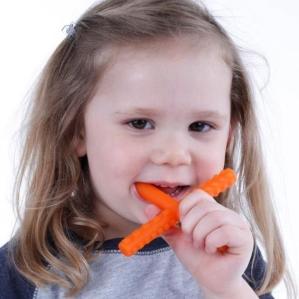 Chew Stixx Orange Citrus Flavour X Shape, Chew Stixx Orange Citrus Flavour,chew stixx sensory,sensory chews, Chew Stixx Orange Citrus Flavour X Shape,Chew Stixx Orange Citrus Flavour is an innovative oral motor tool designed to provide a safe, flavourful, and hygienic alternative for children who frequently chew on non-food items like clothing, pencils, or even fingers. Infused with a delicious orange citrus flavour, this chew tool offers a calming, sensory-focused ,Chew StixxChew Stixx Orange Citrus Flavou