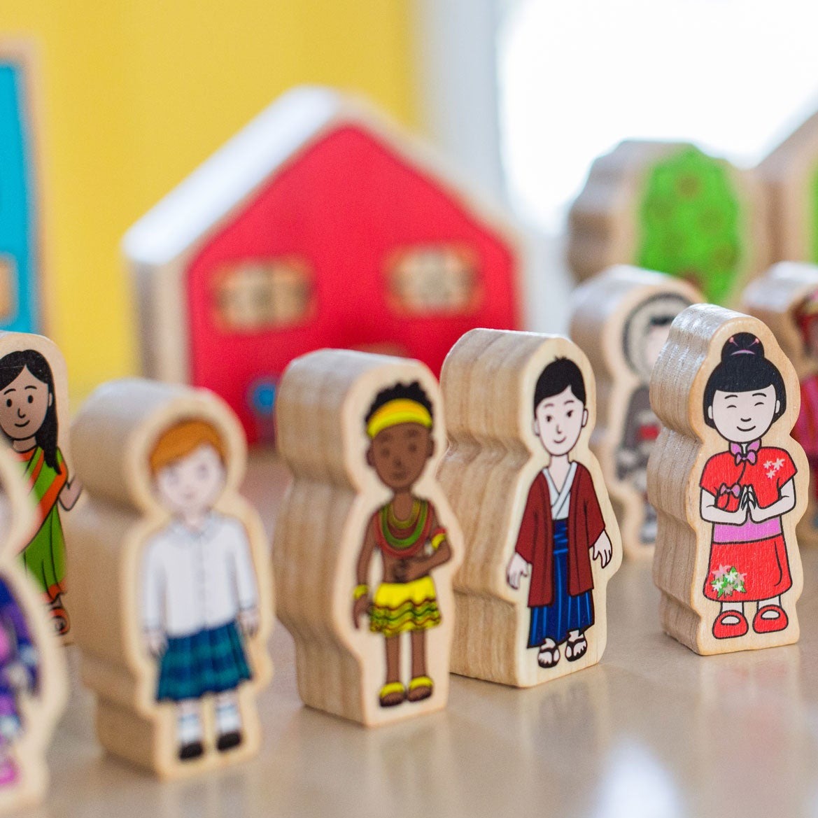 Children of the World, Children of the World,Freckled Frog Wooden Toy,Wooden Toys,Wooden Toys for children, Children of the World,Introducing the Freckled Frog Children of the World, an inclusive and educational wooden people set that celebrates the diversity of cultures from all around the globe.This set consists of 18 brightly coloured wooden figures, each representing a different culture from variousIntroducing the Freckled Frog Children of the World, an inclusive and educational wooden people set that c