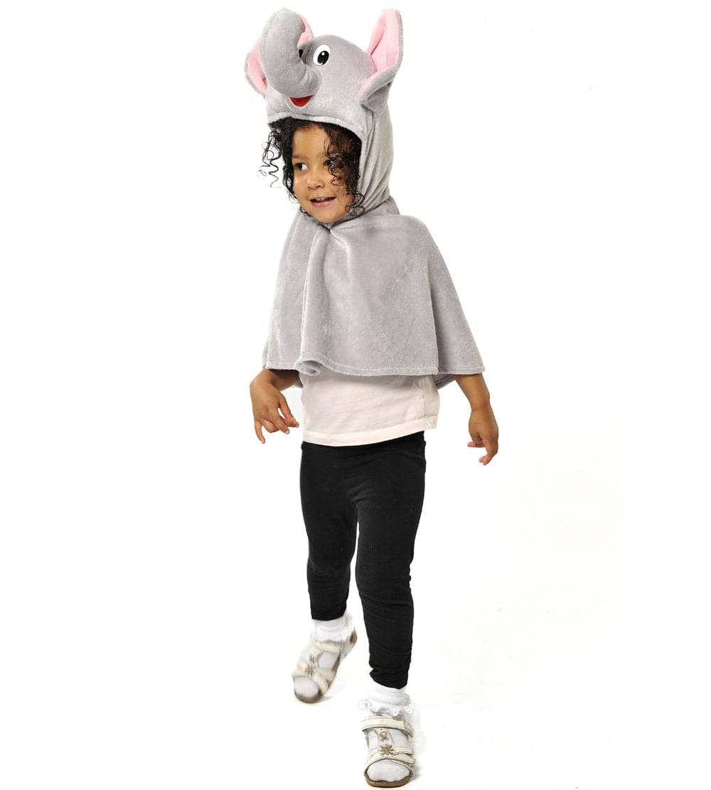 Childrens Elephant Cape fancy dress, Childrens Elephant Cape fancy dress,Childrens Dressing up costumes,dressing up toys,dressing up cloaks, Childrens Elephant Cape fancy dress,The Children's Elephant Costume is a fun and easy-to-wear costume that offers great value for money. Designed to encourage pretend play and help children learn about wild animals, this costume is a fantastic early years resource.The costume features a brilliantly detailed elephant fancy dress cape that is made from sup,Childrens Elep