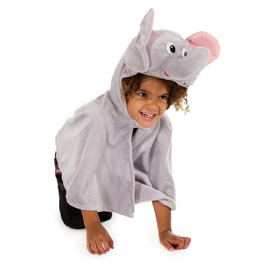 Childrens Elephant Cape fancy dress, Childrens Elephant Cape fancy dress,Childrens Dressing up costumes,dressing up toys,dressing up cloaks, Childrens Elephant Cape fancy dress,The Children's Elephant Costume is a fun and easy-to-wear costume that offers great value for money. Designed to encourage pretend play and help children learn about wild animals, this costume is a fantastic early years resource.The costume features a brilliantly detailed elephant fancy dress cape that is made from sup,Childrens Elep