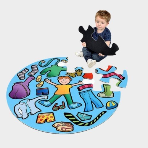 Children's Giant Jigsaw Dressing Up Activity Mat, Children's Giant Jigsaw Dressing Up Activity Mat,Boys Clothes Jumbo Puzzle,Jumbo floor puzzle,large floor puzzle, Children's Giant Jigsaw Dressing Up Activity Mat,The Children's Giant Jigsaw Dressing Up Activity Mat is a must-have for young children's playtime and development. Made from a super thick polyester material, this activity mat is not only durable but also provides a comfortable surface for children to play on. With large tactile pieces that are pe