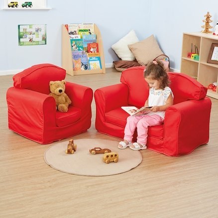 Children's Loose Cover Seating Sofa - Red, , Children's Loose Cover Seating Sofa - Red,The Children's Loose Cover Seating Sofa is designed for young children and ideal for home corners, or reading areas, in nurseries and pre schools. The Children's Loose Cover Seating Sofa come with removable, washable covers for easy maintenance, and are fireThe Children's Loose Cover Seating Sofa is designed for young children and ideal for home corners, or reading areas, in nurseries and pre schools. The Children's Loose