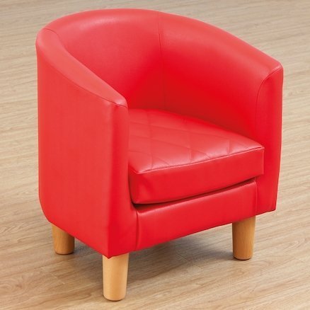 Children's Tub Chair - Red, Children's Tub Chair - Red, Children's Quilted Tub Chair, Early years seating,Quilted tub chair, Children's Tub Chair - Red,These stylish Children's Tub Chair are a small version of an adult tub chair and sofa but perfectly sized for children. The Children's Tub Chair are robust and comfortable and easy to wipe clean.Made with high-quality materials, these tub chairs are designed to withstand the wear and tear of playful kids. The sturdy fr,Children's Tub Chair - RedThese stylish