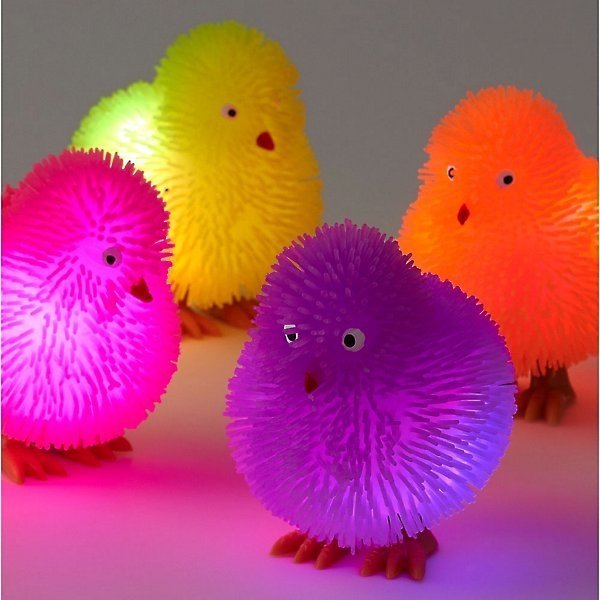 Chirpy Light Up Chicks, light up chick,light up chicken toy,light up chick toy,flashing chick,flashing chick toy, Chirpy Light Up Chicks,Light-Up Puffer Chick – Your Soft, Squishy Stress Reliever! Meet the Light-Up Puffer Chick, a cute and fun little companion that’s perfect for stress relief and sensory play. These Chirpy Light-Up Chicks are always by your side, offering comfort as a pocket-sized fidget toy that’s both adorable and tactile. With its so,ChirpyLight-Up Puffer Chick – Your Soft, Squishy Stres