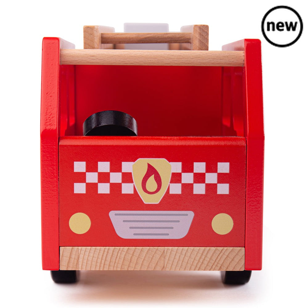 City Fire Engine, City Fire Engine,Wooden Fire Engine Toy,Chldren's Fire Engine Toy,Fireengine toy,Bigjigs wooden toys, City Fire Engine,Introducing the Bigjigs City Fire Engine - a beautifully detailed wooden toy that is perfect for sparking the imaginations of young children. This delightful playset is designed to inspire hours of creative, fun-filled play for your budding young firefighter. The City Fire EngineIntroducing the Bigjigs City Fire Engine - a beautifully detailed wooden toy that is perfect fo