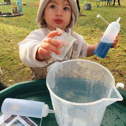 Clear Measuring Jug, Clear Measuring Jug,messy play jog,measuring jug messy play,messy play resources,children's messy play ideas, Clear Measuring Jug,Introducing the Clear Measuring Jug, the perfect companion for your messy play area. With its versatile design, this jug is ideal for a variety of creative activities.Whether you want to fill it with water, transport your messy concoctions, or pour them into your mixtures, thisIntroducing the Clear Measuring Jug, the perfect companion for your messy play area