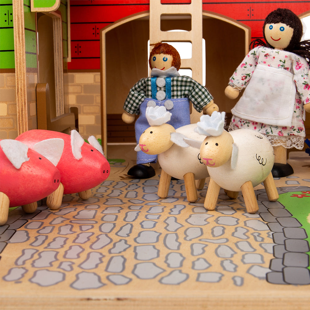 Cobblestone Farm Toy Bundle, Cobblestone Farm Toy Bundle,Wooden farm toys,Children's farm set,Wooden farm toys,farm toys,Children;'s farm toys, Cobblestone Farm Toy Bundle,Young farmers can round up their livestock and enjoy muddy fun with our exclusive Tidlo Cobblestone Farm Toy Bundle. Enjoy hours of pretend play with the included Cobblestone Farm, Farm Animals, Tractor & Trailer, and Farm Family. Made from high-quality, responsibly sourced materials, each farm toy in this small world ,Cobblestone Farm To