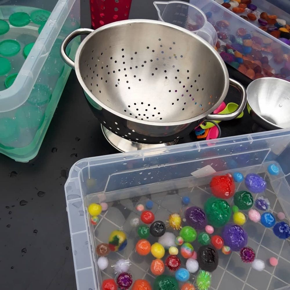 Colander, Colander,Messy play resources,messy play blog,messy play ideas,messy play children's ideas, Colander,Introducing the versatile Colander, designed to inspire and ignite children's creativity and exploration! Built from durable metal, this colander is specifically crafted for outdoor use, guaranteeing years of endless fun and discovery.One of the highlights of this colander is its ability to seamlessly integrate with wa,ColanderIntroducing the versatile Colander, designed to inspire and ignite child