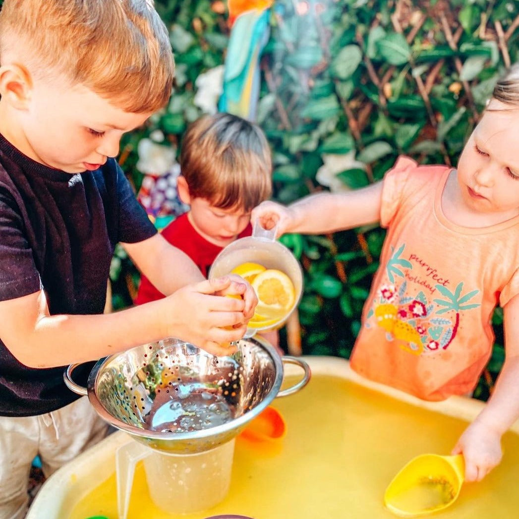 Colander, Colander,Messy play resources,messy play blog,messy play ideas,messy play children's ideas, Colander,Introducing the versatile Colander, designed to inspire and ignite children's creativity and exploration! Built from durable metal, this colander is specifically crafted for outdoor use, guaranteeing years of endless fun and discovery.One of the highlights of this colander is its ability to seamlessly integrate with wa,ColanderIntroducing the versatile Colander, designed to inspire and ignite child