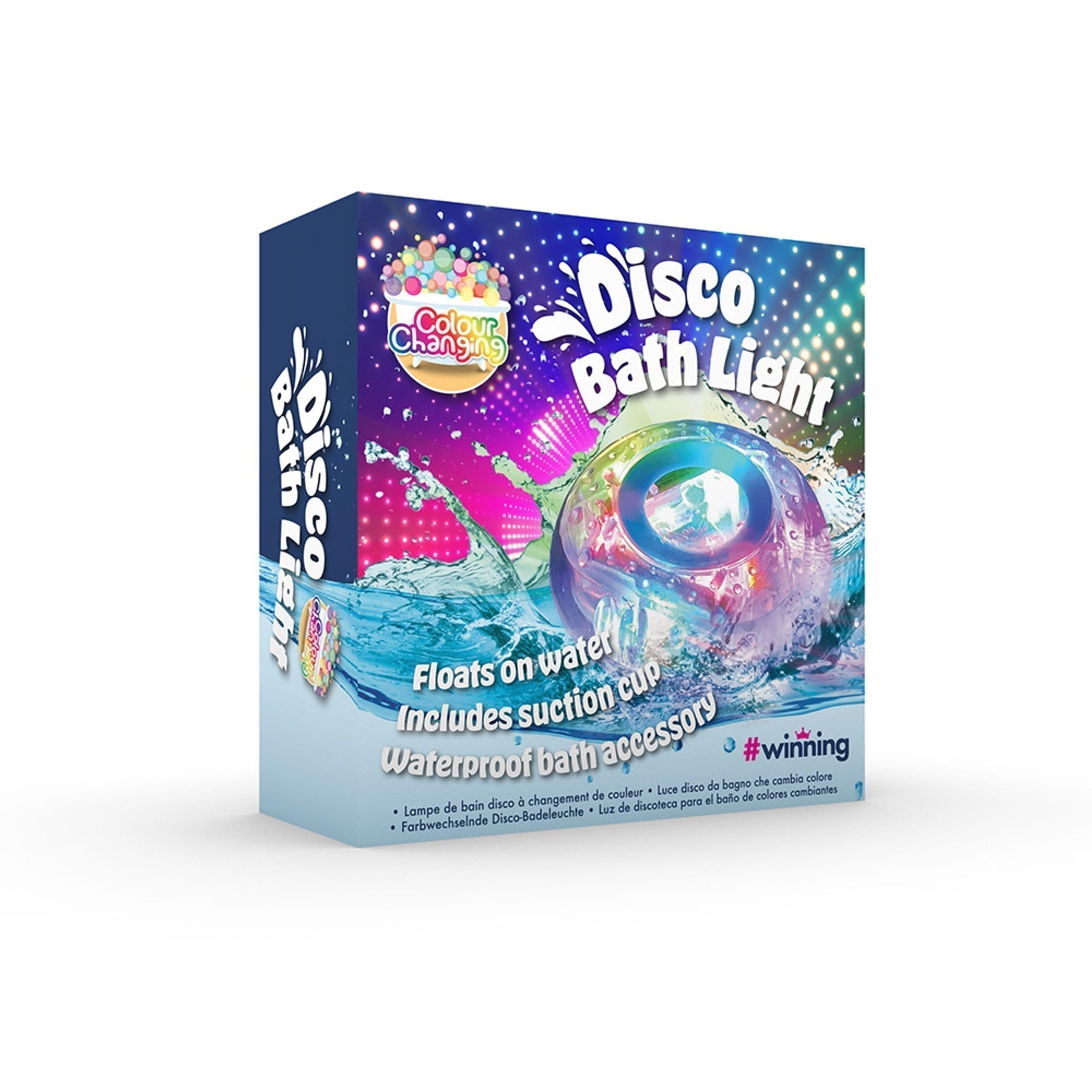 Colour Changing Disco Bath Light, Colour Changing Disco Bath Light,Bath Disco Light,Flashing Bath Toys,Bath Toy Lights,Bath Lights, Colour Changing Disco Bath Light,Disco Colour Changing Bath Light Dive into a sea of light and colour with our Disco Colour Changing Bath Light! Transform your bath into a glowing extravaganza, adding a captivating, fun-filled experience for both adults and kids alike. This bath light brings the essence of a lively disco right to your tub, makingDisco Colour Changing Bath Light