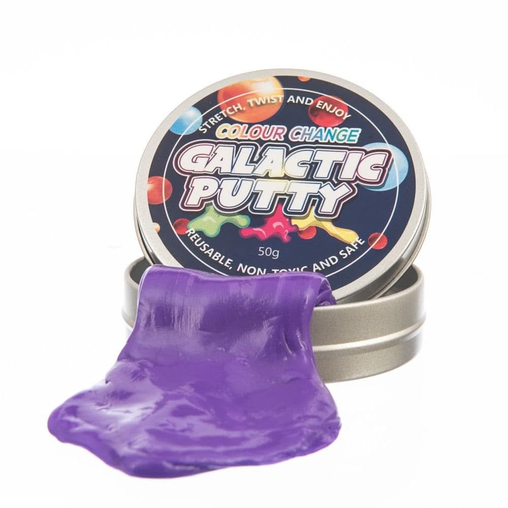 Colour Changing Thinking Putty, Colour Changing Putty,glow in the dark thinking putty,Colour changing putty,tactile toys,tactile putty autism,autism toys, Colour Changing Thinking Putty,Warm your hands and your heart with the wonder of our Heat-Sensitive Galactic Putty! This mesmerizing pot of magic is more than meets the eye. With just the warmth of your touch, witness a dramatic hue shift, turning this putty into a canvas of ever-changing colour. Features: Heat-Sensitive Colour Shift: Embrace theWarm your