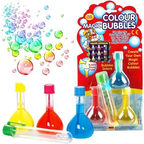 Colour mixing bubbles, Colour mixing bubbles,colour mixing bubbles set,colour mixing bubbles set, Colour mixing bubbles,Learn the science of the colour mixing with these stunning Colour mixing bubbles. The Colour mixing bubbles Lab includes 3 vials of coloured bubble liquid. Mix samples in the test tube and watch the liquid change colour. Colour Mixing bubbles are colourless when blown, so there are no messy rings after they've popped. ,Colour mixing bubblesLearn the science of the colour mixing with these 