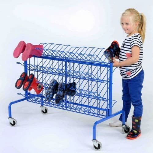 Compact Wellie Trolley, Compact Wellie Trolley,Wellington Boot Holder,School Wellington Boot Holder,school classroom resources, Compact Wellie Trolley,A mobile compact double side mobile welly trolley that can hold up to 36 pairs of wellies. The compact wellie trolley is the perfect addition to your school and early years setting and is both stylish and practical. The Compact Wellie Trolley is easy assemble. The Compact Wellie Trolley includes 4 castors making it eas,Compact Wellie TrolleyA mobile compact d