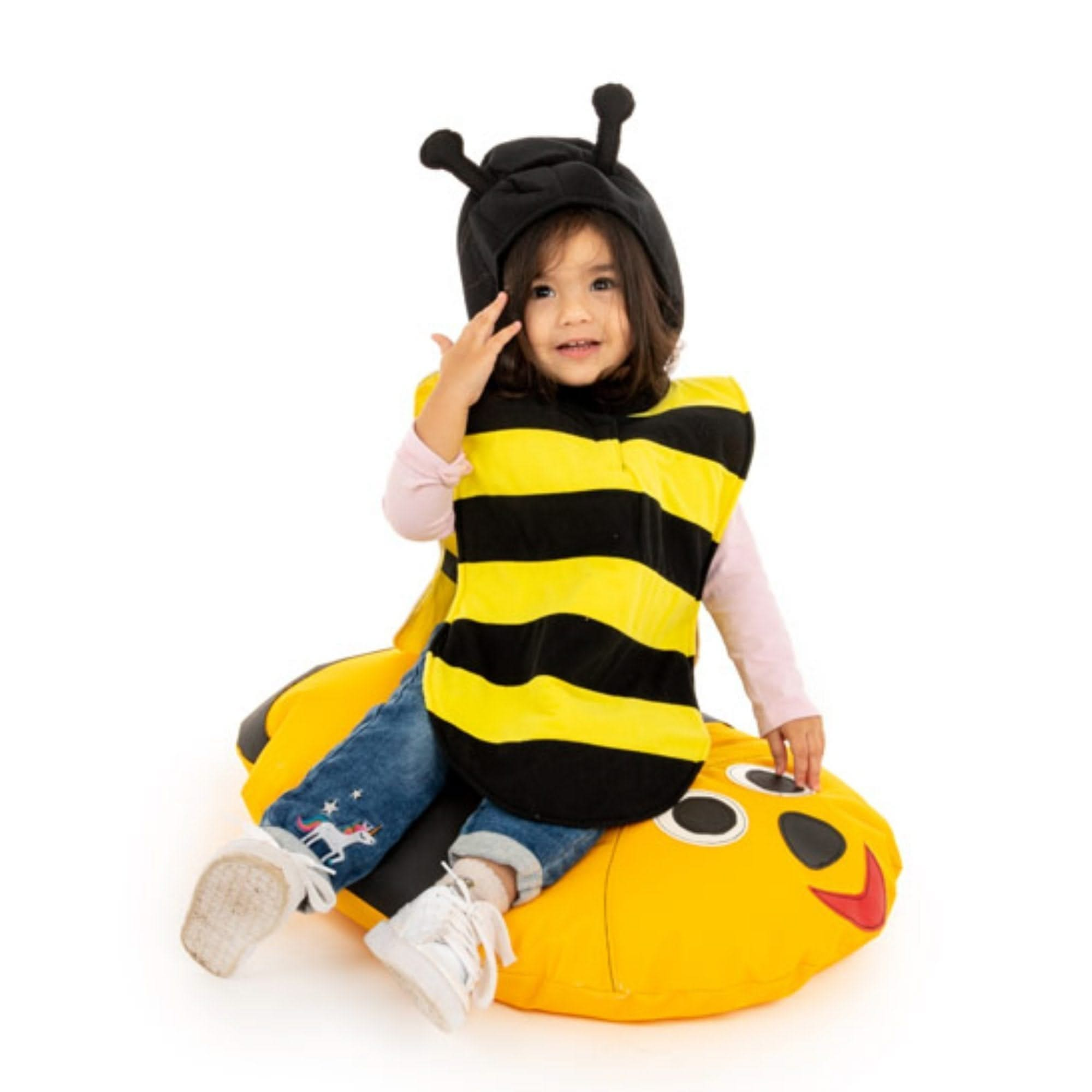 Cosy Friends Bumble Bee Cushion, Cosy Friends Bumble Bee Cushion,Cosy corner, Children's floor cushions, EYFS Floor cushions, classroom cushions, Cosy Friends Bumble Bee Cushion,Create the perfect learning atmosphere in the classroom with the Cosy Friends Bumble Bee Cushion The Cosy Friends Bumble Bee Cushion is a colourful stylish addition to any classroom setting with vibrant colours that will create a delightful focal point. Children will love the vibrant colours these Cosy Friends BumbleCreate the perfe