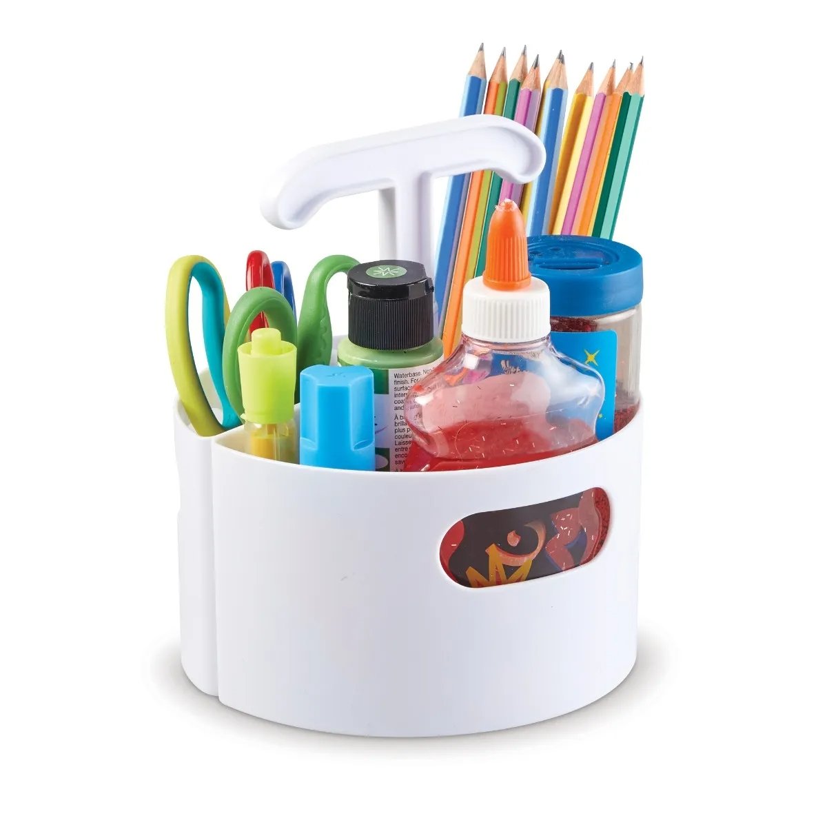 Create-a-Space Mini-Centre - White, Create-a-Space™ Mini-Centre - White, Classroom storage organiser, desk organiser, Create-a-Space Mini-Centre - White,Create-A-Space Mini-Centre (White) Keep your creative materials organised and portable with the Create-A-Space Mini-Centre in White! This compact and stylish storage solution is perfect for tidying, sorting, and storing maker materials in classrooms or at home. Create-a-Space Mini-Centre Features: Portable Design:Create-A-Space Mini-Centre (White) Keep your