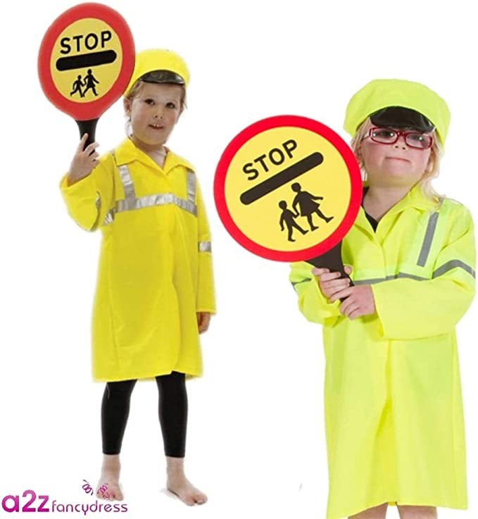 Crossing Patrol Officer Fancy Dress Set - 5-7 years, Crossing Patrol Officer Fancy Dress Set - 5-7 years,Lollipop Man costume,Lollipop lady costume,crossing patrol fancy dress, Crossing Patrol Officer Fancy Dress Set - 5-7 years,You can be assured of safe passage across the street with this well-crafted, premium kids Crossing Patrol Set that is made with authenticity, immersion and fun in mind!Let them get caught up in the moment of role play thanks to the detailing such as the florescent jacket’s reflectiv