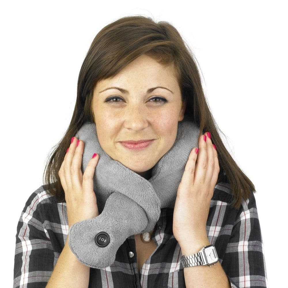 Cushtie Vibrohug Massage Hugger, Cushtie Vibrohug Massage Hugger,vibrohug massage cushion,sensory massage cushion,massage pillow,hugger massager, Cushtie Vibrohug Massage Hugger,The Vibrohug is a comfortable and adjustable massager that wraps around the neck to provide relaxing vibrations. The plush and soft fabric cradles the neck to help alleviate neck discomfort, strained muscles, and stiff joints. The innovative design tucks into itself, so the user doesn't have to worry about holding it i,Cushtie Vibro