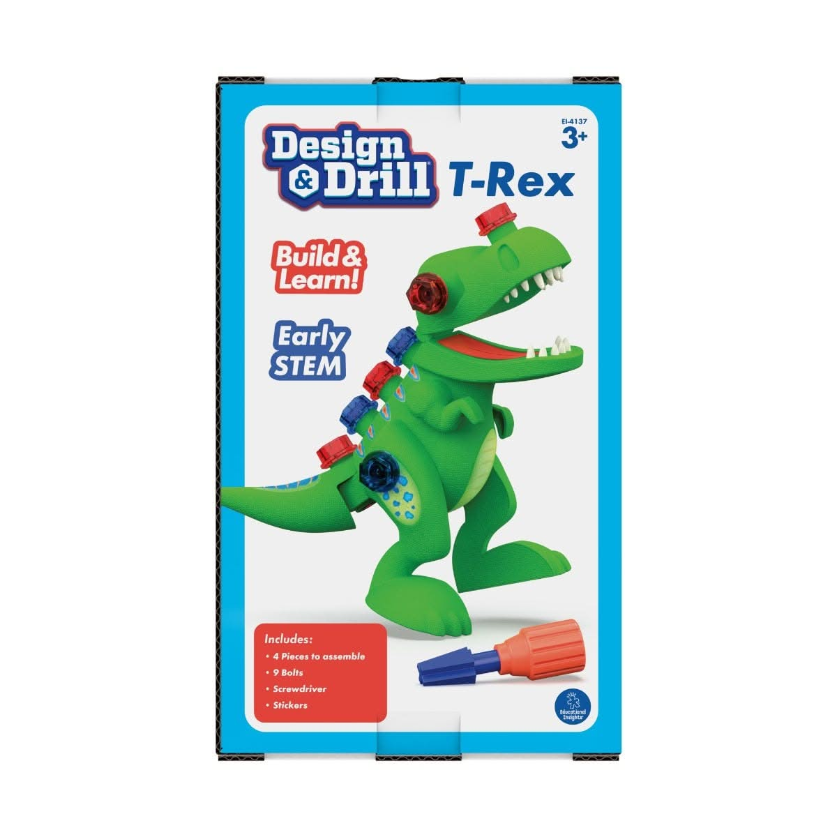 Design & Drill® Take-Apart T-Rex, Design & Drill® Take-Apart T-Rex,T Rex design and drill. Construction toys, Design & Drill® Take-Apart T-Rex,Design & Drill® Take-Apart T-Rex: Build, Play, and Roar! Unleash your child’s inner engineer with the Design & Drill® Take-Apart T-Rex, an exciting dinosaur construction kit designed for preschoolers. Perfectly sized tools and colourful components make thie Design & Drill® Take-Apart T-Rex the ideal hands-onDesign & Drill® Take-Apart T-Rex: Build, Play, and Roar! Unl