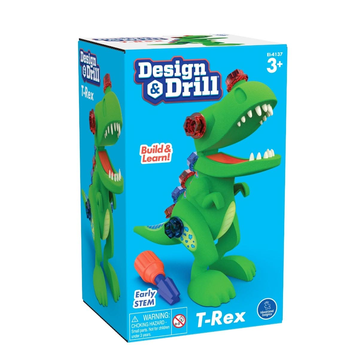 Design & Drill® Take-Apart T-Rex, Design & Drill® Take-Apart T-Rex,T Rex design and drill. Construction toys, Design & Drill® Take-Apart T-Rex,Design & Drill® Take-Apart T-Rex: Build, Play, and Roar! Unleash your child’s inner engineer with the Design & Drill® Take-Apart T-Rex, an exciting dinosaur construction kit designed for preschoolers. Perfectly sized tools and colourful components make thie Design & Drill® Take-Apart T-Rex the ideal hands-onDesign & Drill® Take-Apart T-Rex: Build, Play, and Roar! Unl