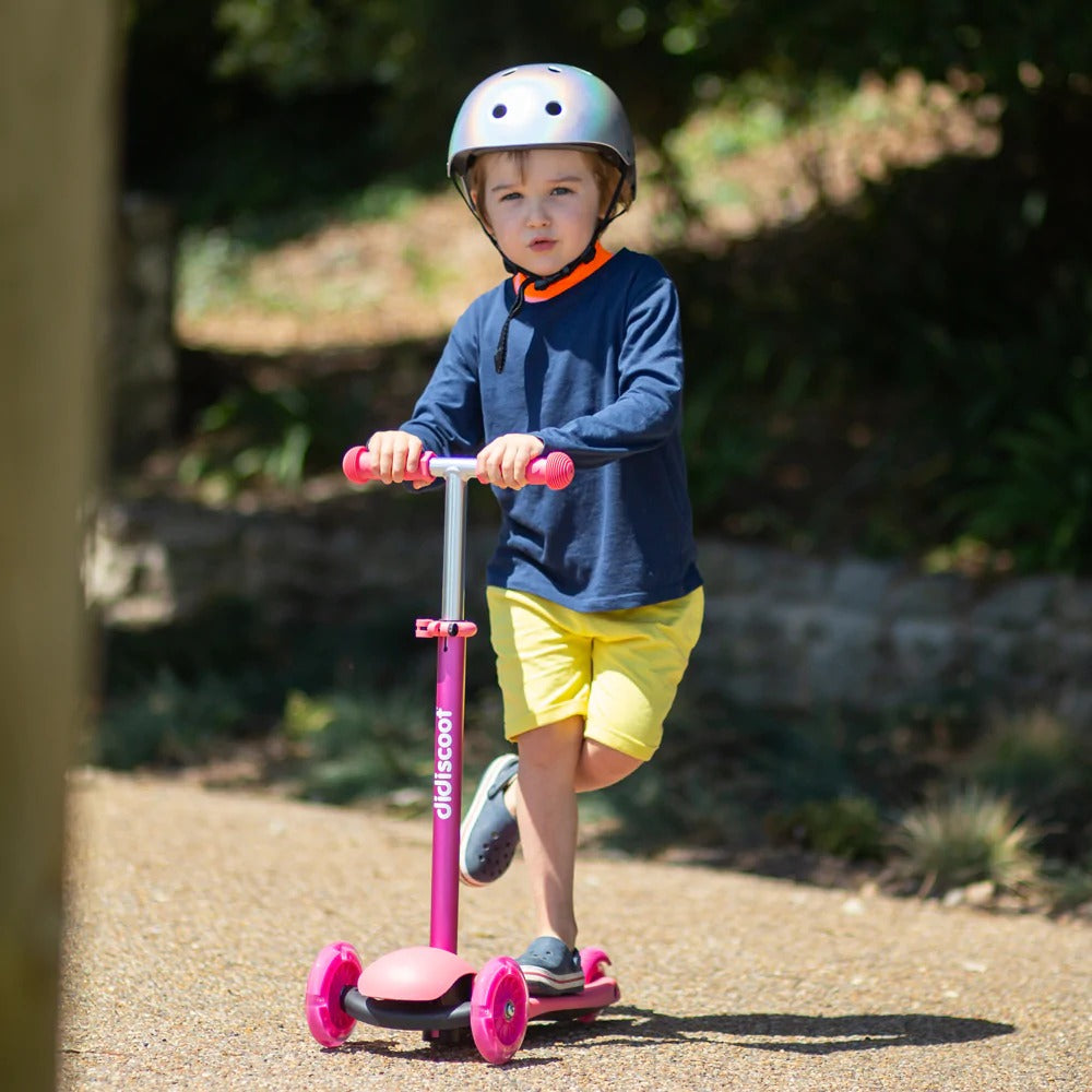 Didiscoot Pink, Didiscoot Pink,Didiscoot,Toddler Scooter,Children's scooter,Didiscoot.Didiscoot scooter, Didiscoot Pink,Enjoy a smooth ride with Didiscoot, a colourful kids 3 wheel scooter. Featuring a modern lean to steer design, it’s easy to ride - simply use your foot to get going! Didiscoot Pink develops children’s confidence, balance and mobility - the three wheels helping to keep them stable and upright. Why is Didiscoot the best ,Didiscoot PinkEnjoy a smooth ride with Didiscoot, a colourful kids 3 wh