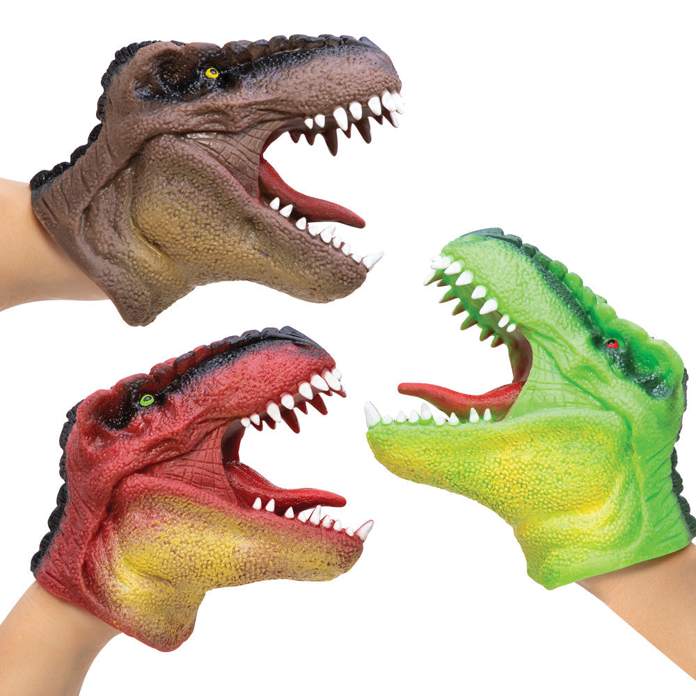 Dinosaur Hand Puppet, Dinosaur Hand Puppet,Schylling’s Dinosaur Hand Puppets,Dinosaur puppet,Children's puppet, Dinosaur Hand Puppet,Dinosaur Hand Puppets – Bring Your Roar-Some Adventures to Life! Get ready to put on a thrilling and roar-some puppet show with Schylling's Dinosaur Hand Puppets! Made from high-quality, non-toxic rubber, these hand puppets are perfect for young dinosaur lovers and anyone who enjoys imaginative play. Available in three,DinosaurDinosaur Hand Puppets – Bring Your Roar-Some Adven