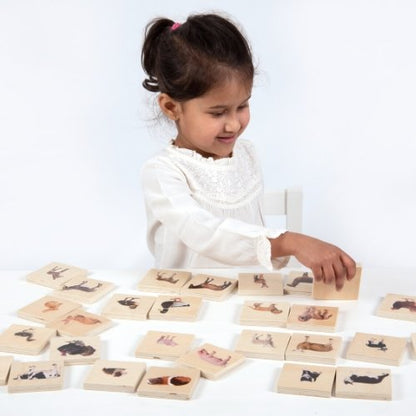 Domestic Animal Family Match Game, Domestic Animal Family Match Game,Matching toys,wooden matching games,early years matching toys,classroom matching toys, Domestic Animal Family Match Game,The TickiT® Domestic Animal Family Match Game is an engaging and versatile wooden game designed to teach children about domestic animals and their young in a hands-on, interactive way. This set includes 14 pairs of smooth, tactile basswood ply tiles, each featuringThe TickiT® Domestic Animal Family Match Game is an engag