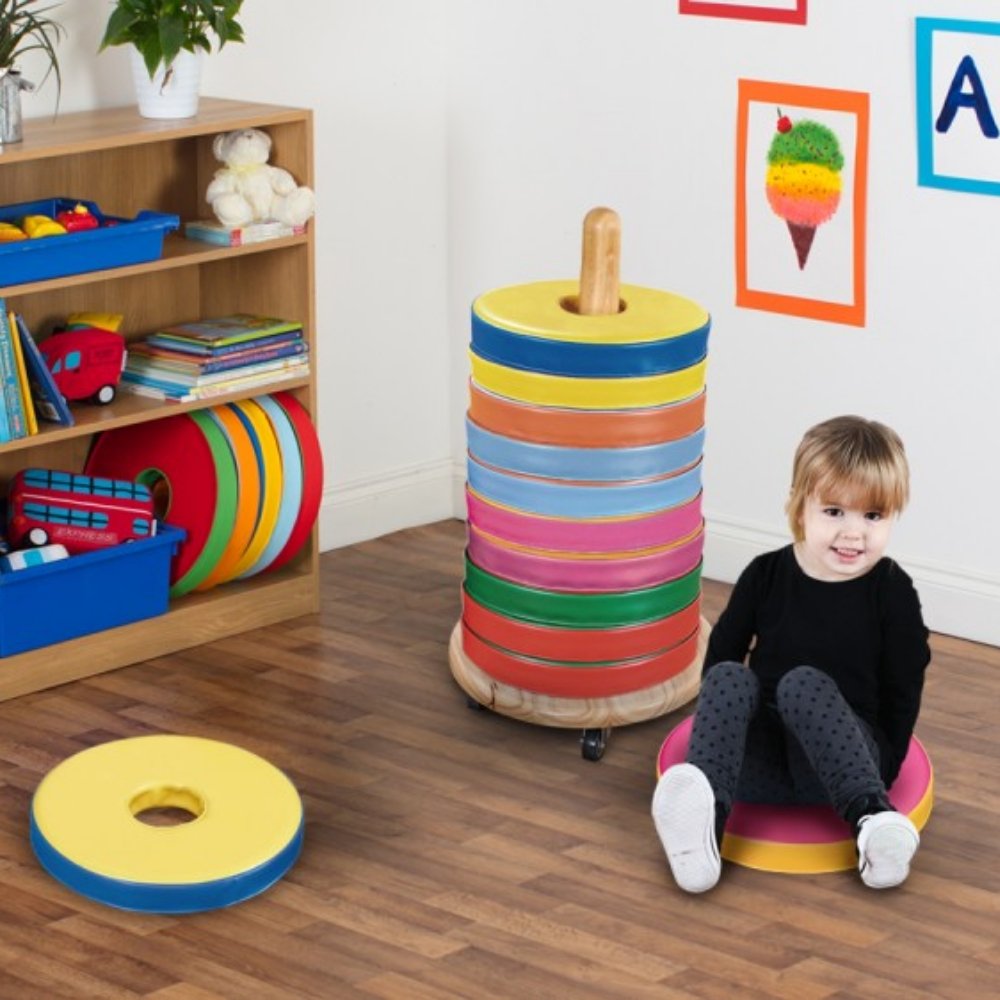 Donut 12 Cushion Trolley, Donut 12 Cushion Trolley,classroom floor cushions,classroom scatter cushions,classroom circle time cushions,classroom reading cushions, Donut 12 Cushion Trolley,This Donut 12 Cushion Trolley comes with 12 brightly coloured floor cushions. The Donut 12 Cushion Trolley is a classroom essential,this multi-cushion trolley carries 12 brightly coloured floor cushions (included). Ideal for group reading/teaching activities, allowing easy and mobile out-of-the-way storage when not inThis D