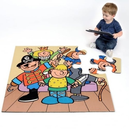 Dressing Up Jumbo Puzzle, Dressing Up Jumbo Puzzle,Large jumbo puzzle,large jumbo floor puzzle,jumbo floor puzzle toys, Dressing Up Jumbo Puzzle,The Dressing Up Jumbo Puzzle serves as a multifaceted educational tool that brings a range of benefits to a learning environment: Develop Key Formative Skills: Completing this jigsaw puzzle helps children hone essential skills like problem-solving, spatial awareness, and hand-eye coordination. These skills are foundati,Dressing Up Jumbo PuzzleThe Dressing Up Jumbo 