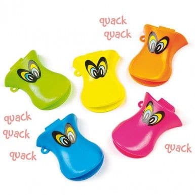 Duck Quack Pack of 6, duck quack whistles,party bag toys,cheap party bag fillers,party bag fillers, Duck Quack Pack of 6,The Duck Quack whistle is a fantastic addition to your speech and language therapy box and ideal for home based exercises and for therapists on the move. This fantastic beak shape design of the Duck Quack whistle makes a delightful and funny yet so realistic duck sound when blown. This pocket money value duck has so ma,Duck Quack Pack of 6The Duck Quack whistle is a fantastic addition to 