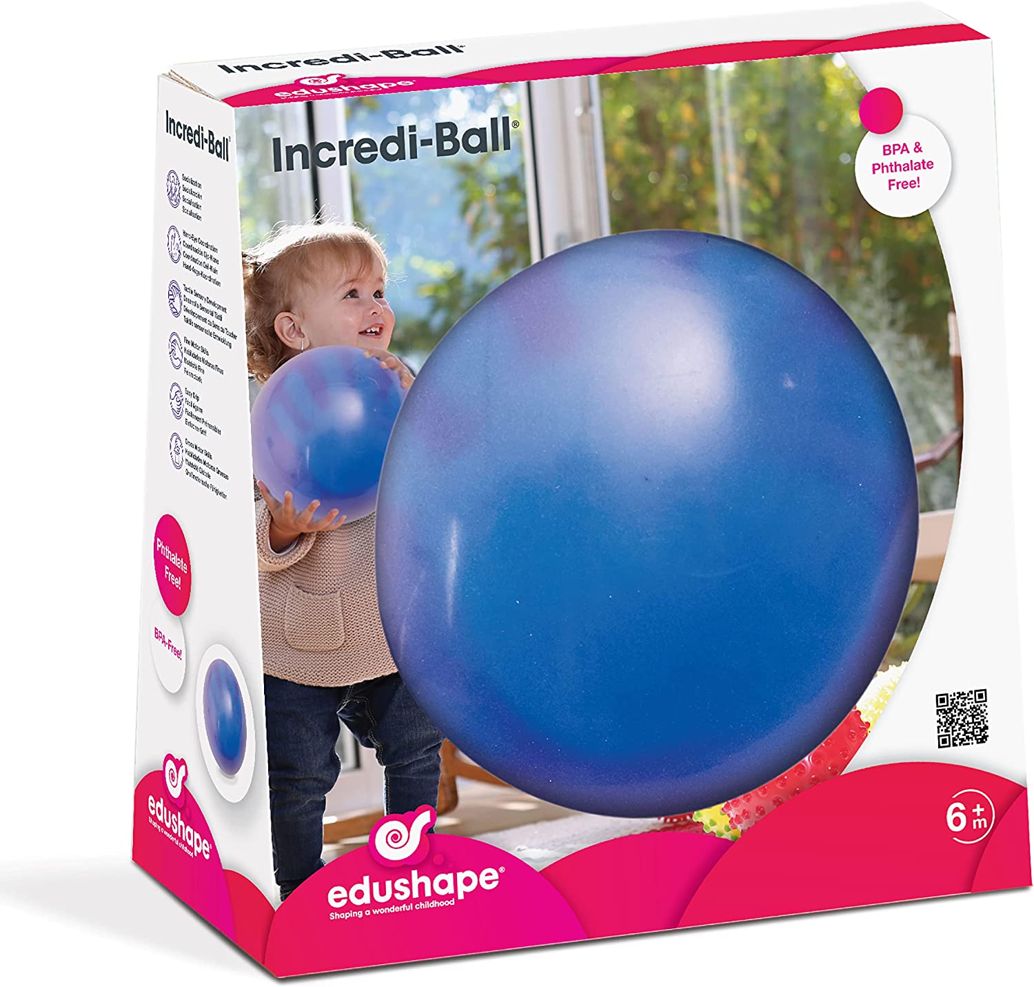 Edushape 18cm Incredi-Ball, Edushape 18cm Incredi-Ball.Edushape ball,Edushape toys,colour changing ball,sensory toys, Edushape 18cm Incredi-Ball,Edushape 18cm Incredi-Ball The Edushape Incredi-Ball is an innovative sensory toy that introduces children to heat sensitivity and colour-changing fun. This magical twist on the classic sensory ball allows little ones to explore cause and effect as they watch theirEdushape 18cm Incredi-Ball The Edushape Incredi-Ball is an innovative sensory toy that introduces chil