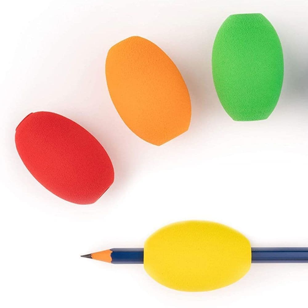 Egg Pencil Grips 6 Pack, Abilitations Egg Ohs Handwriting Grip Set, Set of 3,special needs pencil grips,sen pencil grips,school pencil grips,cheap pencil grips, Egg Pencil Grips 6 Pack,Egg Pencil Grips – Developed for Precision and Comfort! The Egg Pencil Grips, designed by a therapist and handwriting expert, make it easier for children and individuals to hold pencils with greater comfort and precision. This 6-pack of soft, rubbery grips is perfect for those who face challenges in maintaining a funct,EggEgg