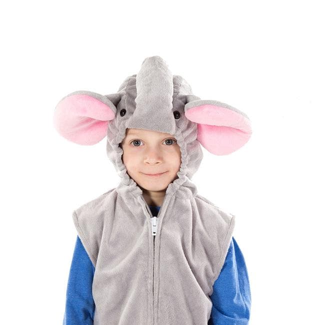 Elephant Zip Top Fancy Dress, Elephant Zip Top Fancy Dress,fancy dress toys,fancy dress costumes animals Elephants,Childrens Dressing up costumes,dressing up toys,dressing up cloaks, Elephant Zip Top Fancy Dress,Unleash your child's imagination with this exquisitely crafted Elephant Zip Top Costume by Pretend to Bee. Crafted with attention to detail, this ensemble is more than a costume—it's an experience. Not only is it perfect for pretend play, but it also makes an educational tool for discussing the maje