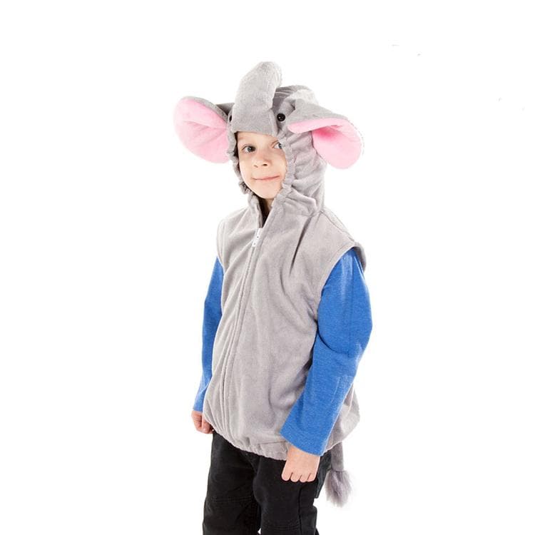 Elephant Zip Top Fancy Dress, Elephant Zip Top Fancy Dress,fancy dress toys,fancy dress costumes animals Elephants,Childrens Dressing up costumes,dressing up toys,dressing up cloaks, Elephant Zip Top Fancy Dress,Unleash your child's imagination with this exquisitely crafted Elephant Zip Top Costume by Pretend to Bee. Crafted with attention to detail, this ensemble is more than a costume—it's an experience. Not only is it perfect for pretend play, but it also makes an educational tool for discussing the maje