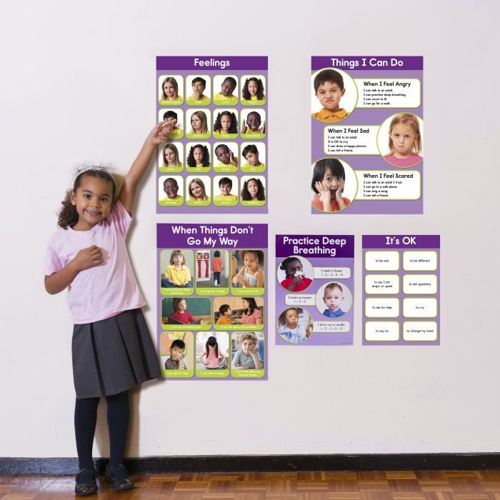 Feelings Bulletin Board Set, Feelings Bulletin Board Set,feelings resources,childrens feelings resources,autism feelings resources, Feelings Bulletin Board Set,Feelings Bulletin Board Set – Encourage Emotional Expression and Social Skills The Feelings Bulletin Board Set is a fantastic educational resource designed to help young learners develop social skills and better understand their emotions. With vibrant photographic visuals and practical behaviour solutions, this setFeelings Bulletin Board Set – Encour