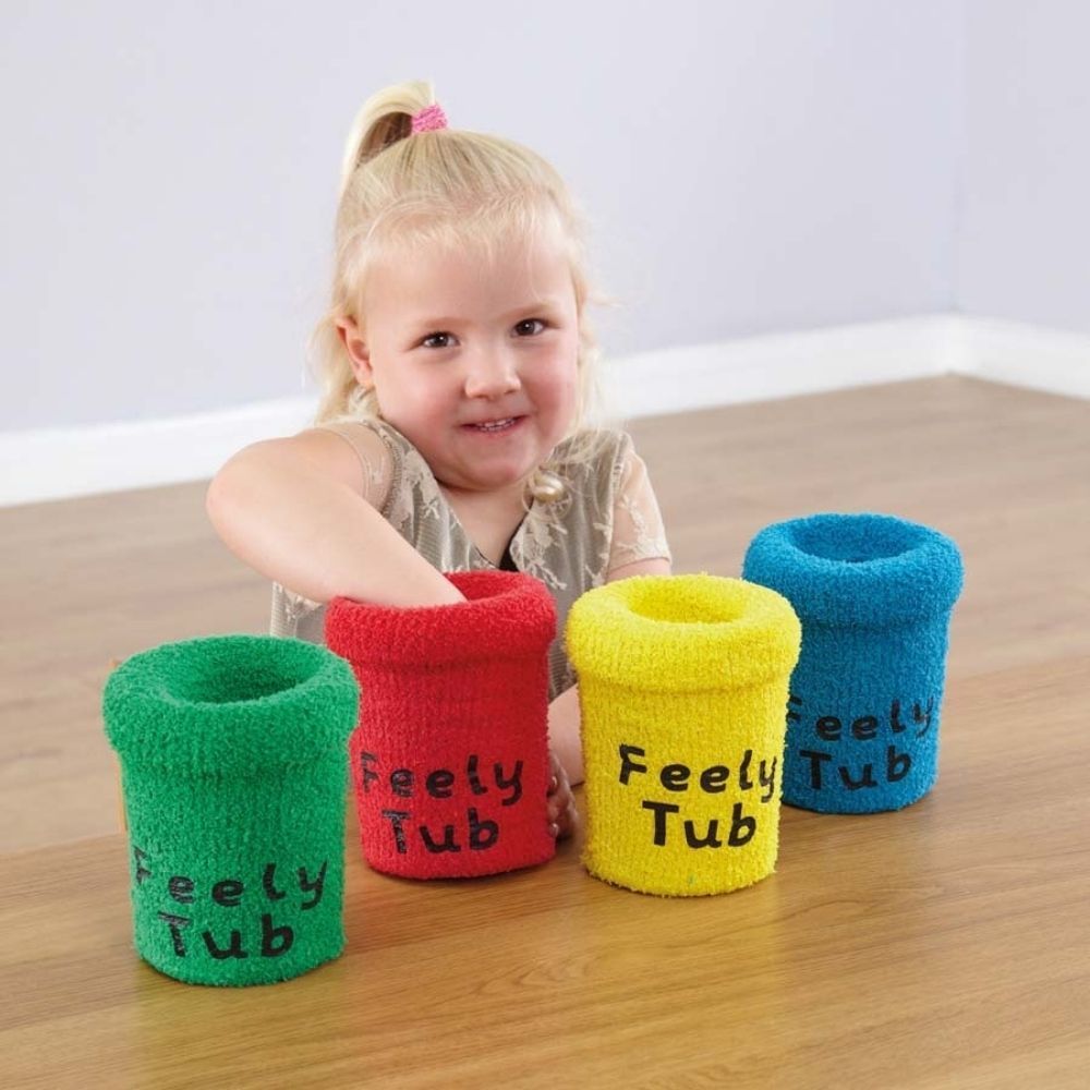 Feely tubs set of 4, Feely tubs set of 4,tactile feel games,tactile toys for children,special needs toys and games, Feely tubs set of 4,Feely Tubs Set of 4: Explore, Discover, and Learn! The Feely Tubs Set of 4 is the ultimate tool for sensory exploration and imaginative play. These versatile tubs are designed to conceal items, encouraging children to use their sense of touch to identify the contents. From textures to shapes, the possibilities for play,Feely tubs set of 4Feely Tubs Set of 4: Explore, Discov