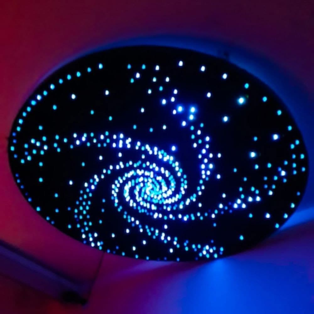 Fibre Optic Ceiling Ring Display, Fibre Optic Ceiling Ring Display, Fibre optic sensory ceiling ,sensory light up ceiling,,fibre optic ceiling ring, Fibre Optic Ceiling Ring Display,Create a stunning galaxy of stars on the ceiling of a sensory room or sensory area with this fibre optic ceiling kit. Decorative and offers visual interest, especially to users who spend a lot of time lying down and looking upwards. Control the colours with the remote control or let it scroll through a colourCreate a stunning ga