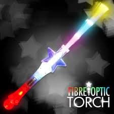 Fibre Optic Crystal Star Wand, flashing fibre optic wand,Flashing fibre optic torch,fibre optic crystal wand,flashing party supplies,flashing disco supplies, Fibre Optic Crystal Star Wand,A stunning colour changing fibre optic wand.The Fibre Optic Crystal Star Wand is a clear hand with an easy to operate press button located on the handle. The fibre optic crystal star wand has multiple light modes such as colour changing or flashing or colour chill out mode and Twinkle effect plus many more modes. The F,Fib