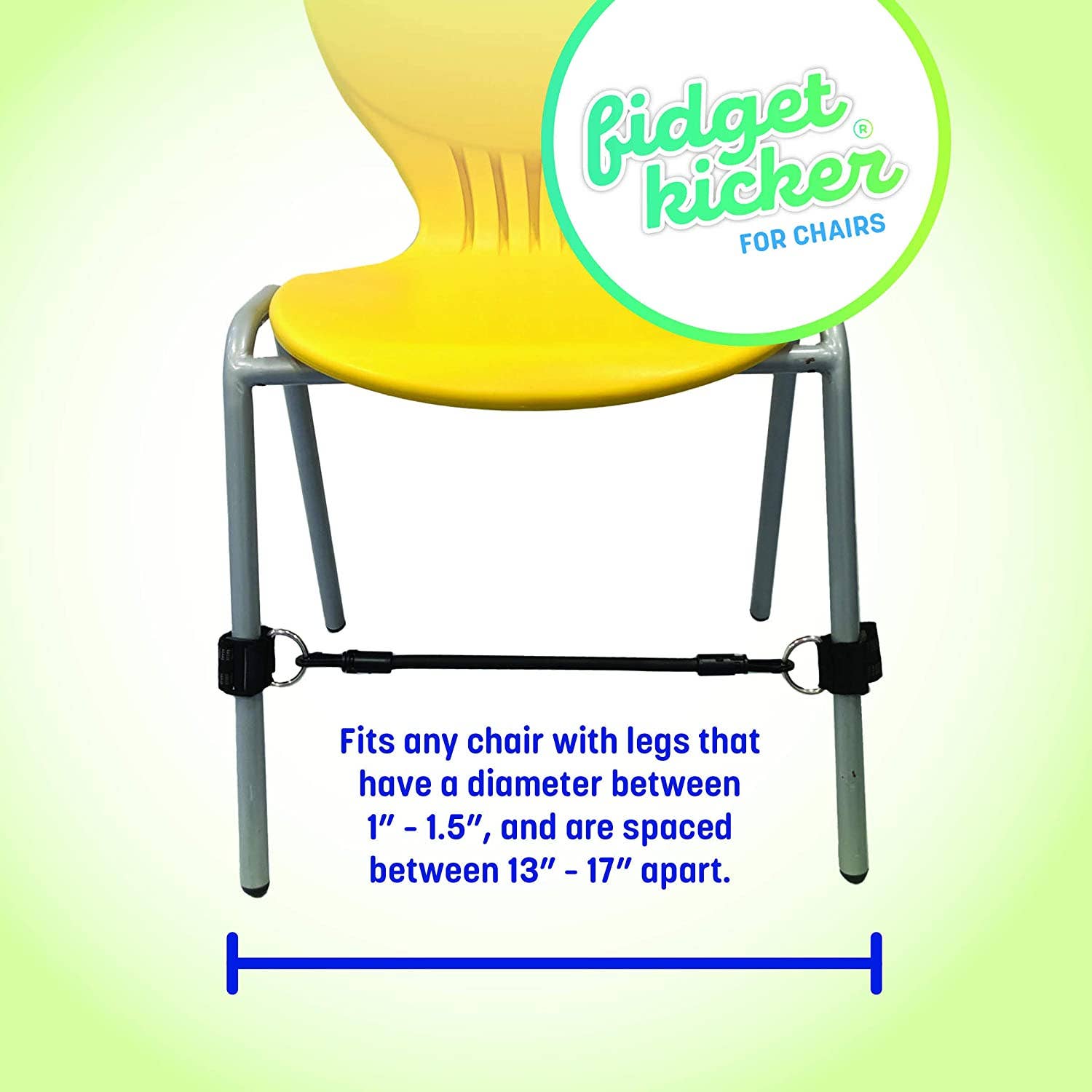 Fidget Kicker Chair Band, Fidget Kicker Chair Band,Think-N-Roll Foot Roller,Special needs seating solutions,Sensory concentration resources,autism seating ideas, Fidget Kicker Chair Band,Introducing the innovative Fidget Kicker Chair Band - a foot band designed to bring relief and focus to individuals, especially students, during times of anxiety, stress, and boredom. This unique accessory easily attaches to most chairs, guaranteeing an adjustable and secure fit.With its customized strapping system,Introduc