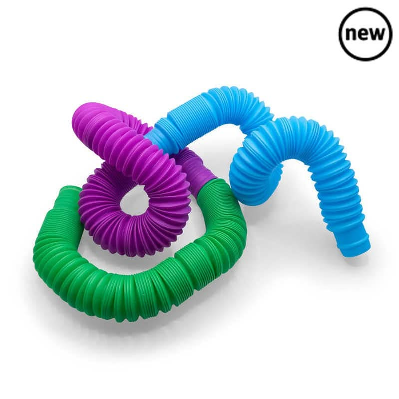 Fidget Pop Tubes Set, Fidget Pop Tubes Set,sensory twist tubes,pop tubes,fidget toy popping tube popper,fidget toys, Fidget Pop Tubes Set,Pack of brightly coloured bendy pop tubes that can expand and contract. This set of Fidget Pop Tubes Set appears compact at first, but pull on either end and they will open up into long tubes up to 70cm in length. What's more, they can bend round and connect end-to-end, or even attach to each other to form longer tubes,FidgetPack of brightly coloured bendy pop tubes that 