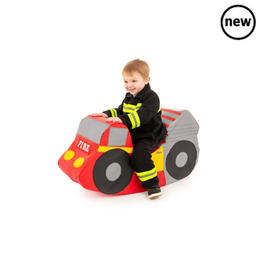 Fire Engine Rocker, Fire Engine Rocker,EYFS Rocker. Toddler Rocker, Soft play rocker. Children's soft play, toddler soft play, Fire Engine Rocker,The Fire Engine Rocker is designed to be a great role play toy and have a gentle rocking action that is safe for younger children. It is designed for one child to play on and is a fun addition in any nursery. The Rocker is made of soft foam with a brightly coloured, wipe clean PVC cover. For both indoor and outdoor use,Fire Engine RockerThe Fire Engine Rocker is d