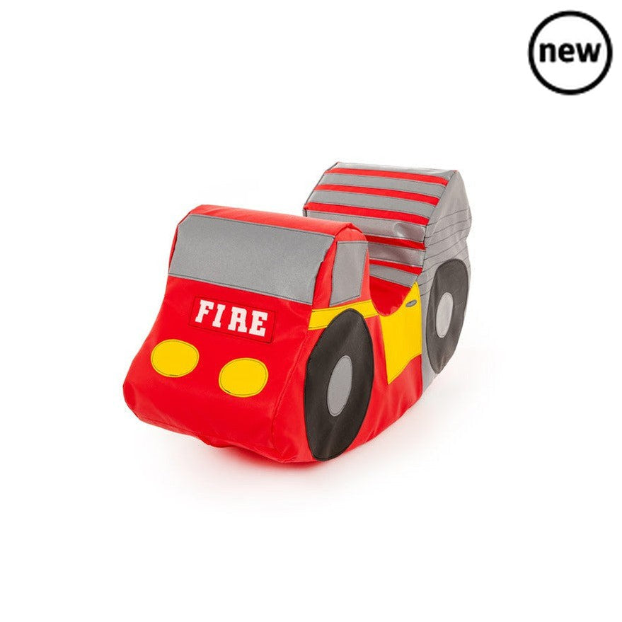 Fire Engine Rocker, Fire Engine Rocker,EYFS Rocker. Toddler Rocker, Soft play rocker. Children's soft play, toddler soft play, Fire Engine Rocker,The Fire Engine Rocker is designed to be a great role play toy and have a gentle rocking action that is safe for younger children. It is designed for one child to play on and is a fun addition in any nursery. The Rocker is made of soft foam with a brightly coloured, wipe clean PVC cover. For both indoor and outdoor use,Fire Engine RockerThe Fire Engine Rocker is d