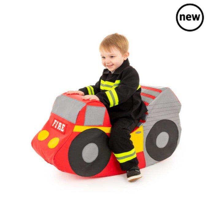 Fire Engine Rocker, Fire Engine Rocker,EYFS Rocker. Toddler Rocker, Soft play rocker. Children's soft play, toddler soft play, Fire Engine Rocker,The Fire Engine Rocker is designed to be a great role play toy and have a gentle rocking action that is safe for younger children. It is designed for one child to play on and is a fun addition in any nursery. The Rocker is made of soft foam with a brightly coloured, wipe clean PVC cover. For both indoor and outdoor use,FireThe Fire Engine Rocker is designed to be 