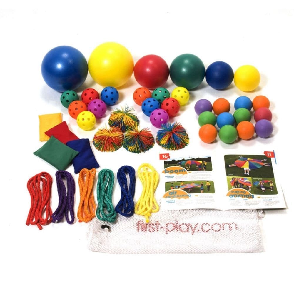 First play Parachute Accessories Kit, First play Parachute Accessories Kit,parachute play set,childrens parachute games,sensory parachute games, First play Parachute Accessories Kit,Introducing the ultimate in group play and team-building fun – the First Play ® Parachute Accessory Fun Pack! Whether you’re a teacher, a coach, or just someone looking to add a splash of excitement to group activities, this set promises endless laughter andIntroducing the ultimate in group play and team-building fun – the First