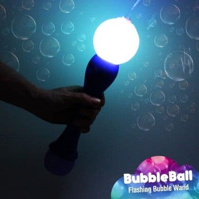 Flashing Bubble Ball Wand, Flashing Bubble Ball Wand,Glow.co.uk,glow discount code,flashing light up toys,glow light up toys,flashing light up sensory toys, Flashing Bubble Ball Wand,Flashing Bubble Ball Wand Turn any event into a bubble-filled spectacle with the Flashing Bubble Ball Wand! This super-sized wand combines the magic of bubbles with a colourful LED light show, creating a stunning stream of bubbles that glow with vibrant hues as they float through the air. Perfect for parties, events, o,Flashing